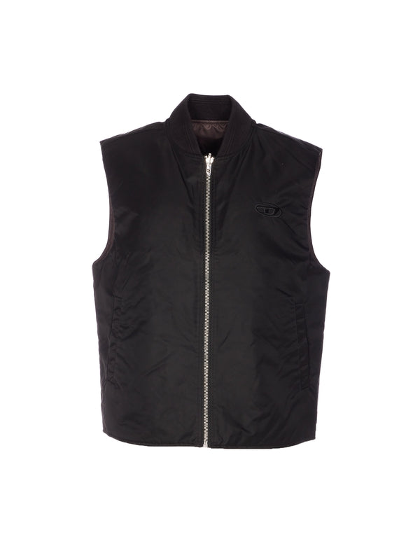 Diesel Black Brown Vests