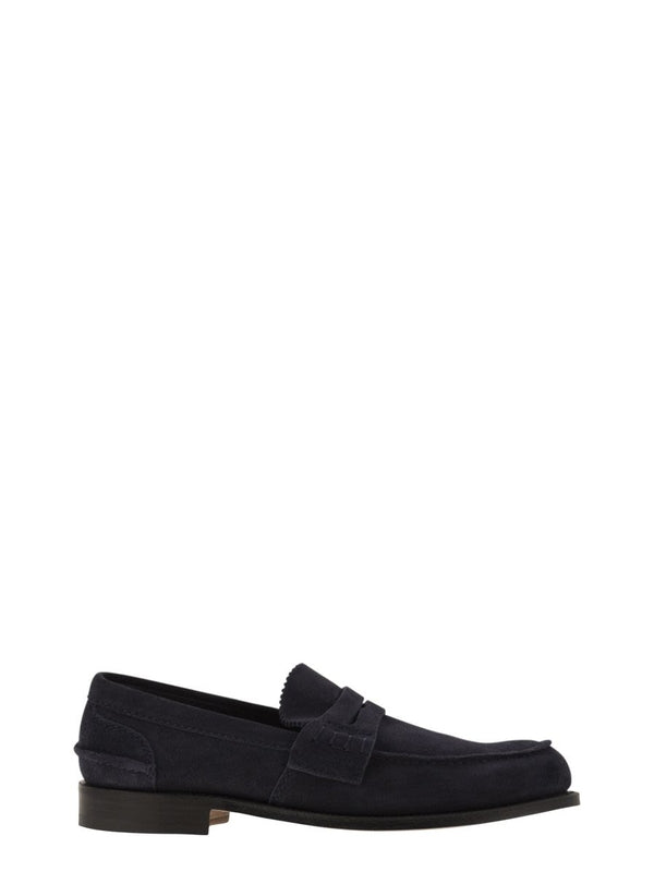 Pembrey Suede Penny Loafers