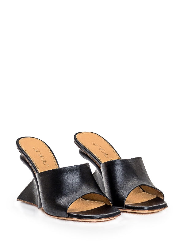 Jug Leather Wedge Heels