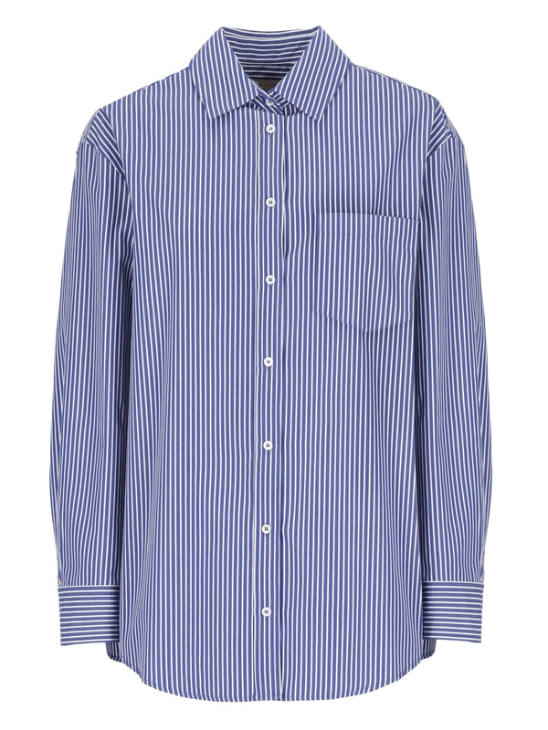 Alete Pinstripe Cotton Shirt