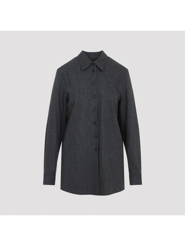 Khaite Navy Shirts & Blouses