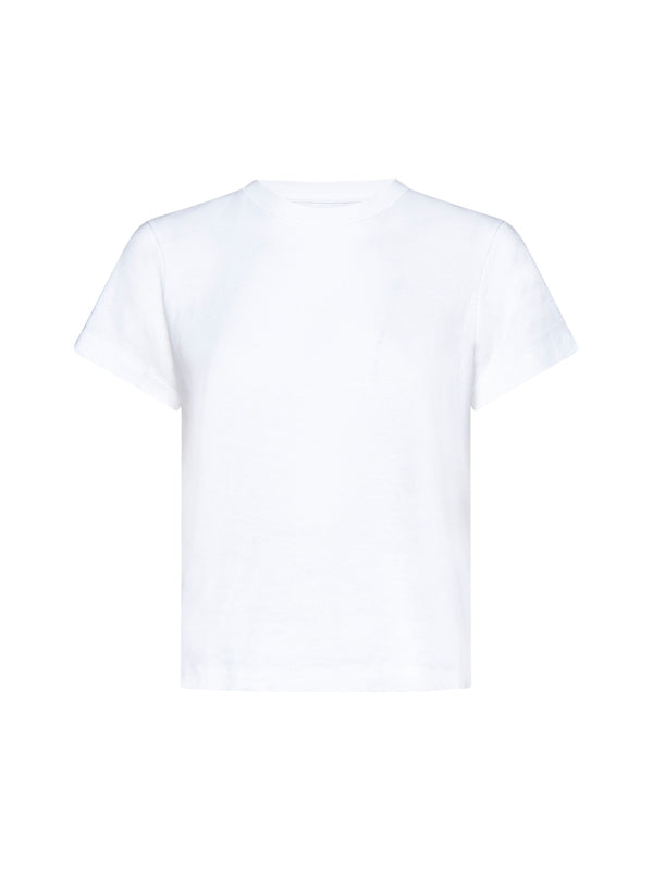 Khaite White Half Sleeve