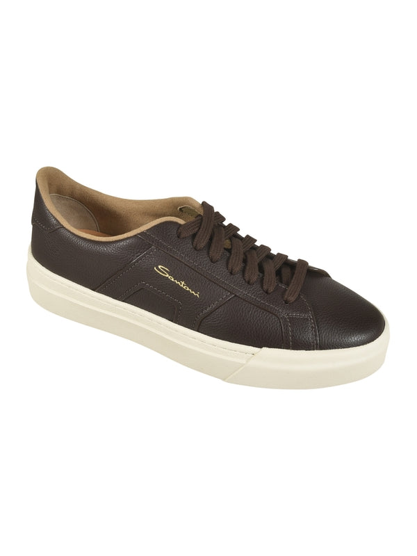 Grain Leather Sneakers