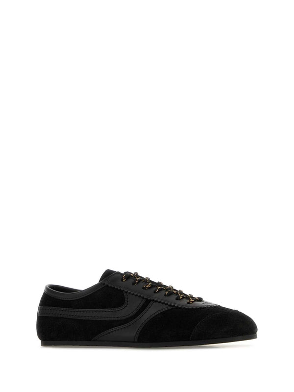 Dries Van Noten Black Low Top Sneakers
