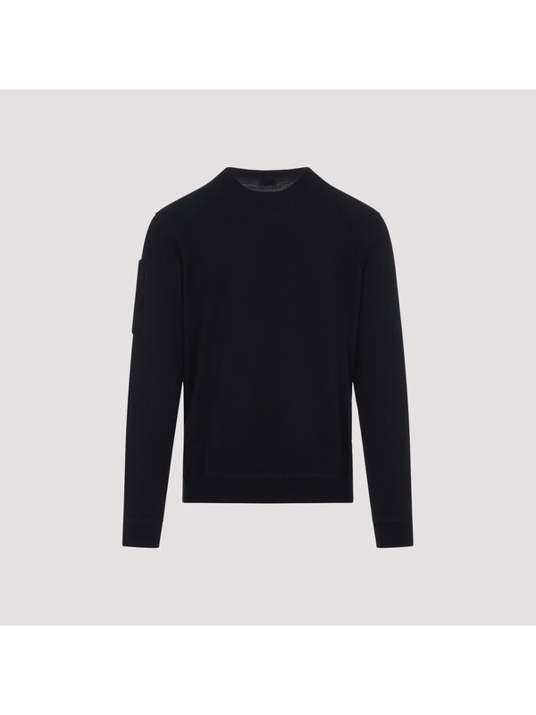 Lens Wappen Crewneck Cotton Knit