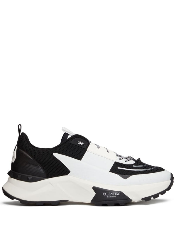 Valentino White Black Sneakers