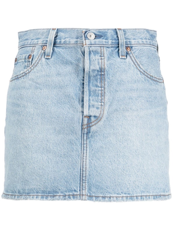Levi'S Sky Blue Skirt