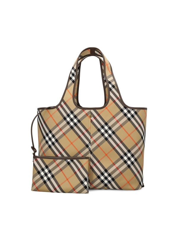 BURBERRY - Vintage Check Medium Tote Bag - Jente