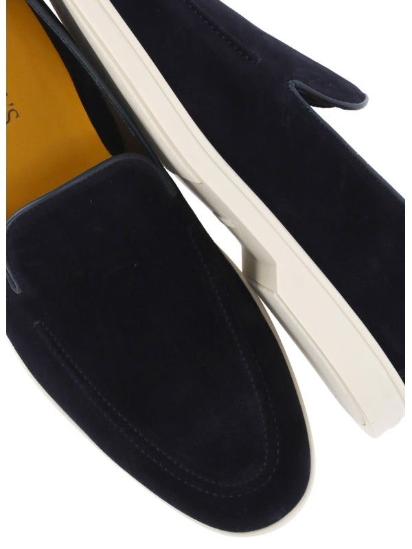 Suede Leather Loafers