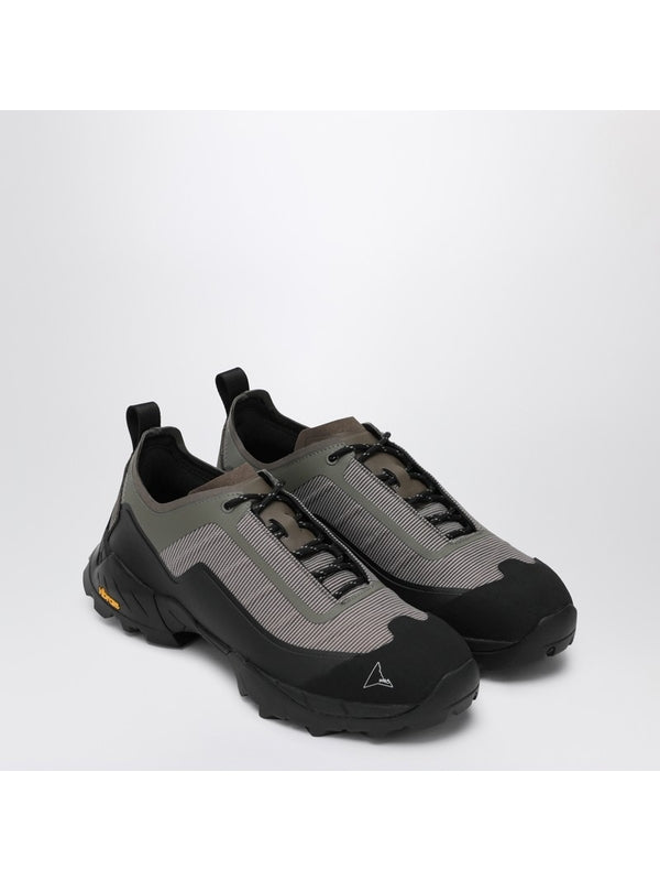 Roa Brown Black Low Top Sneakers