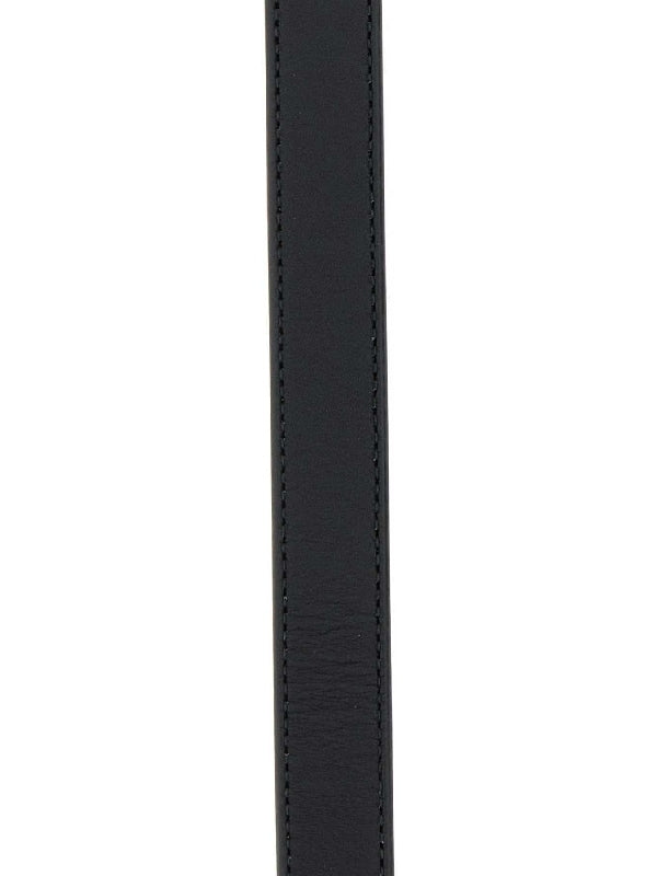 BELT 799697VALKO 8803 Black Leather Belts