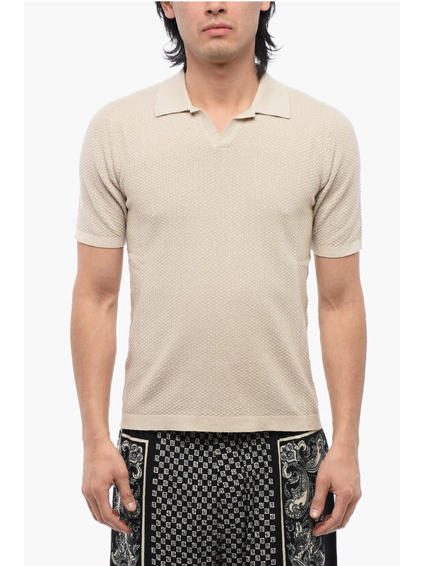 Althea Beige Polo Shirt