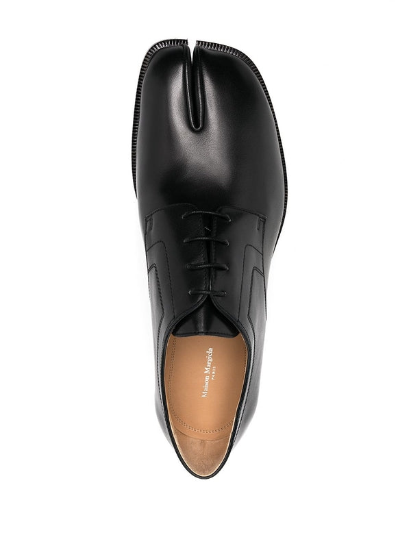 Tabi Leather Lace-Up Derby Shoes