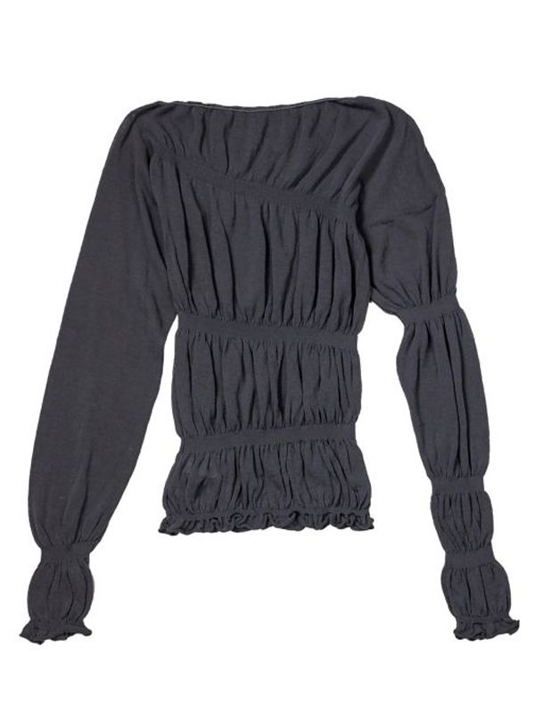 ALUZ Asymmetric Strap Long Sleeve