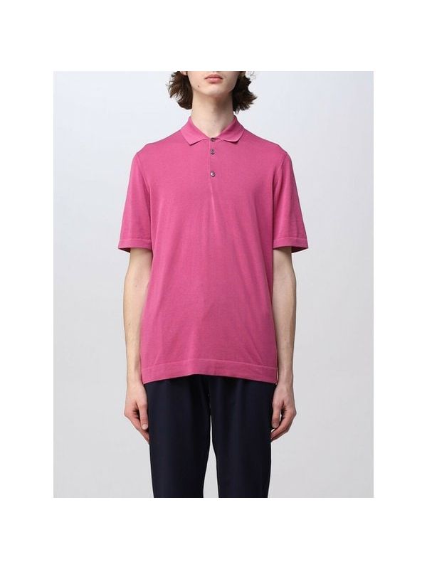 Cotton Short-Sleeve Polo Shirt
