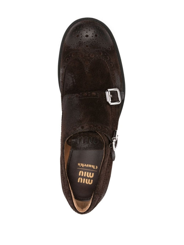 Church's Leather Monk Strap Shoes