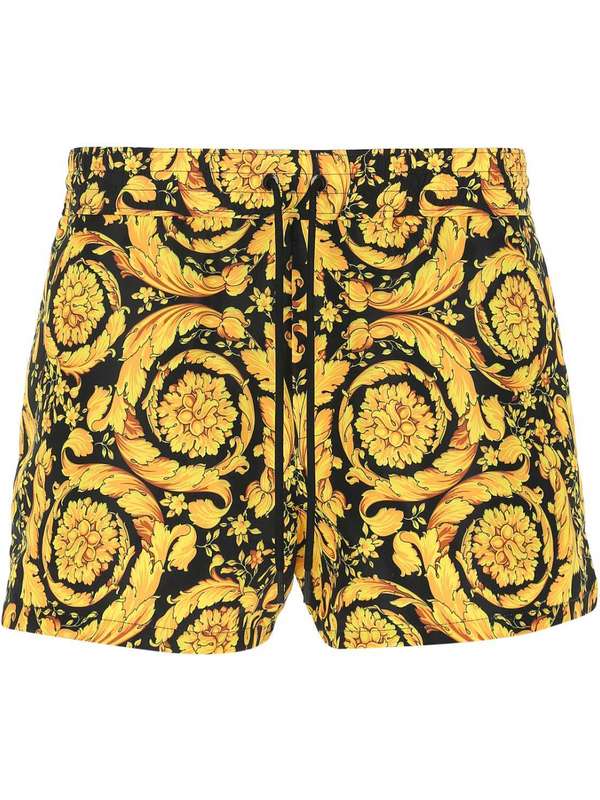 Baroque Drawstring Swim Pants