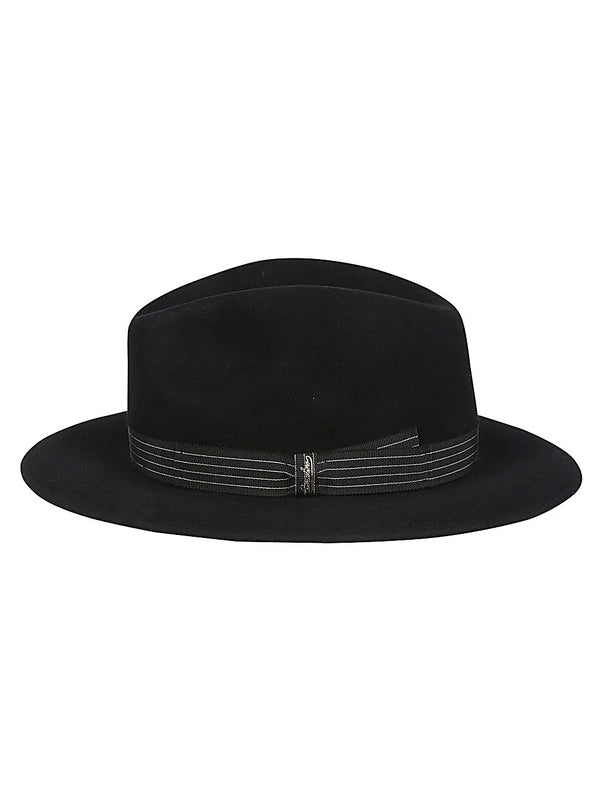 Bow Band Wool
  Cashmere Fedora Hat