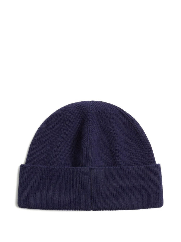 Valentino Navy Beanie