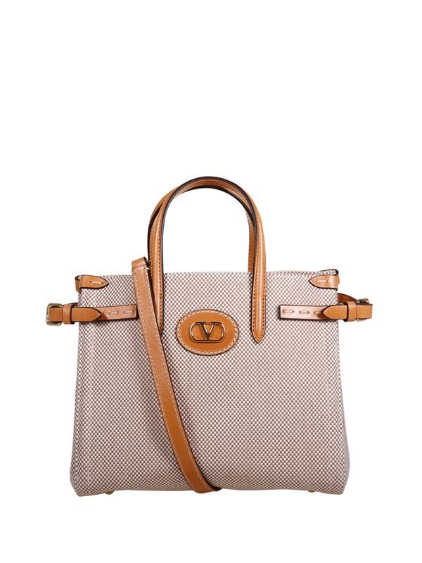 Antibes Logo Canvas Tote Bag