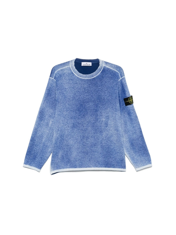 Wappen Patch Cotton Long-Sleeve Top