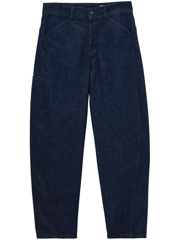 Twist Cotton Denim Pants