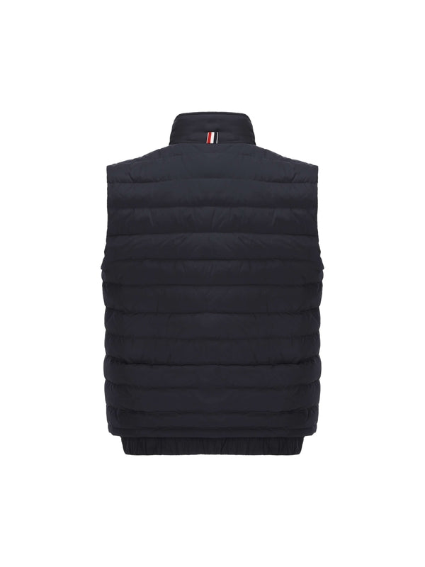 4-Bar High-neck Padded Vest