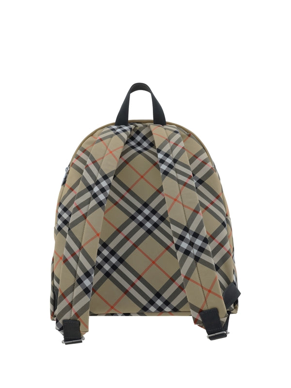 Ekd Check Pattern Backpack