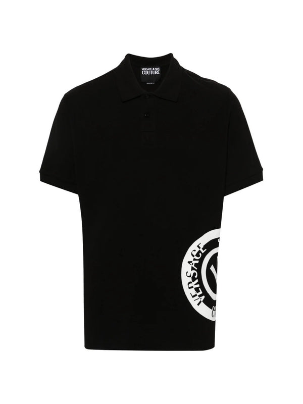 V Emblem Polo Shirt