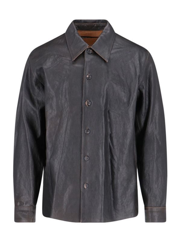 Welding Leather Shirt - Jente