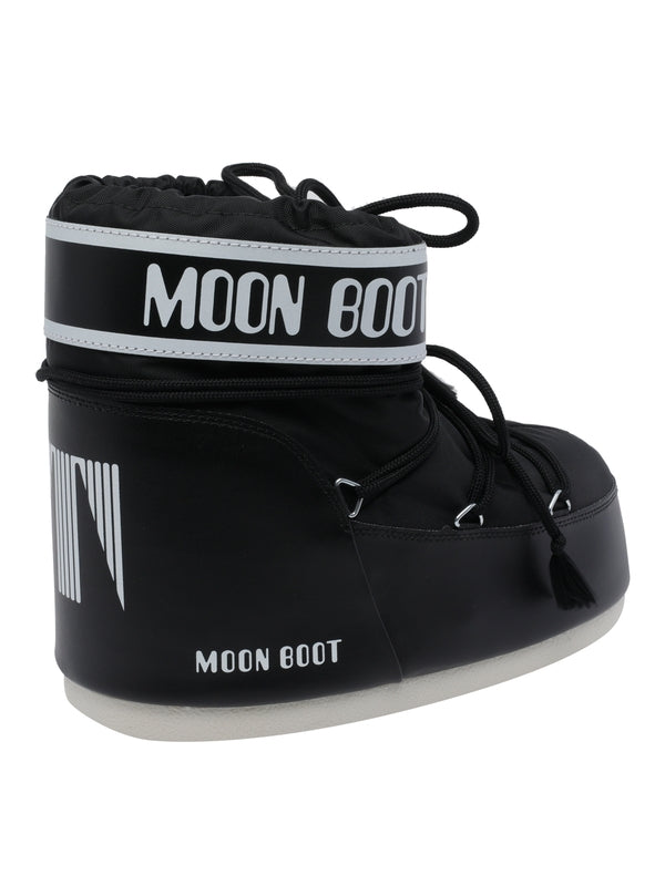 Moon Boot Black Lace-Up Boots