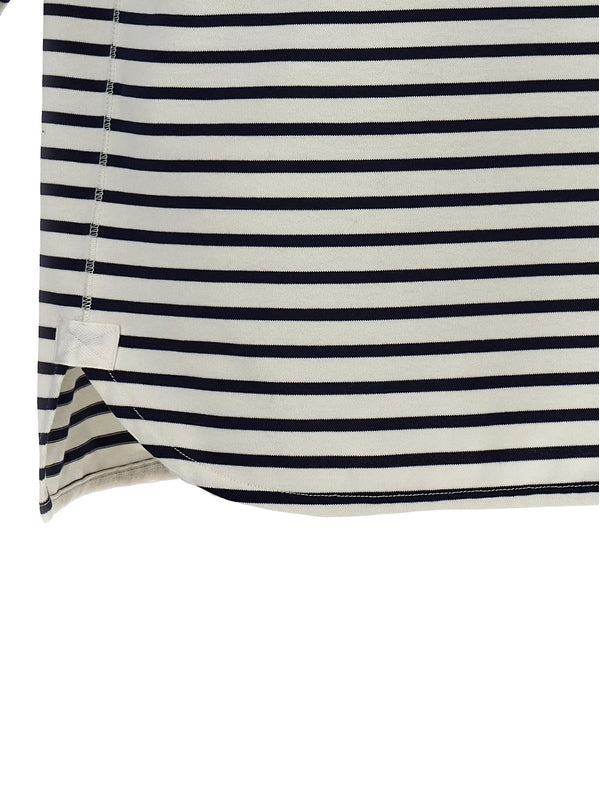 Stripe Long Sleeve Ris Top