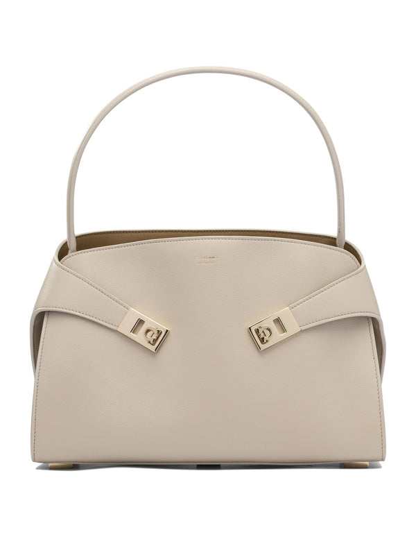 Ferragamo Beige Crossbody & Shoulder Bags