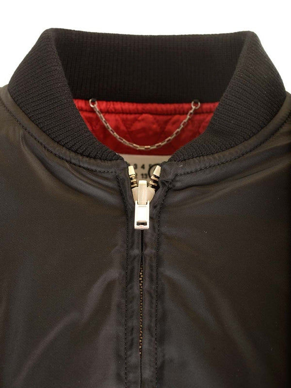 Back Stitch Reversible Bomber Jacket