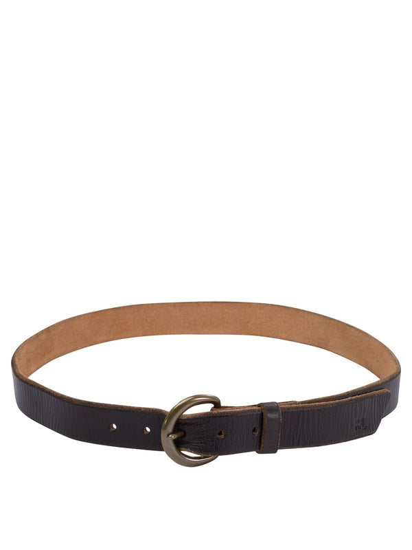RRL Brown Leather Belt