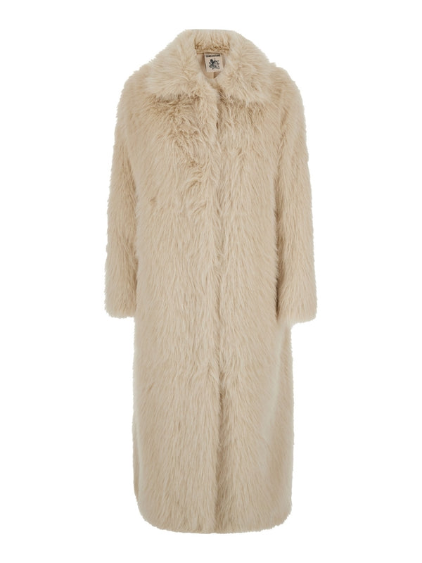 Semicouture Beige Fur & Shearling