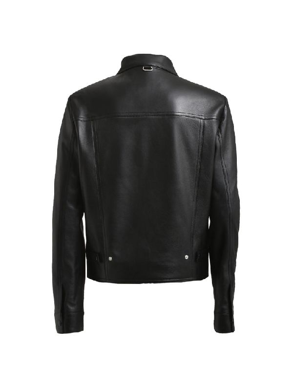 Buckle Vintage Leather Jacket