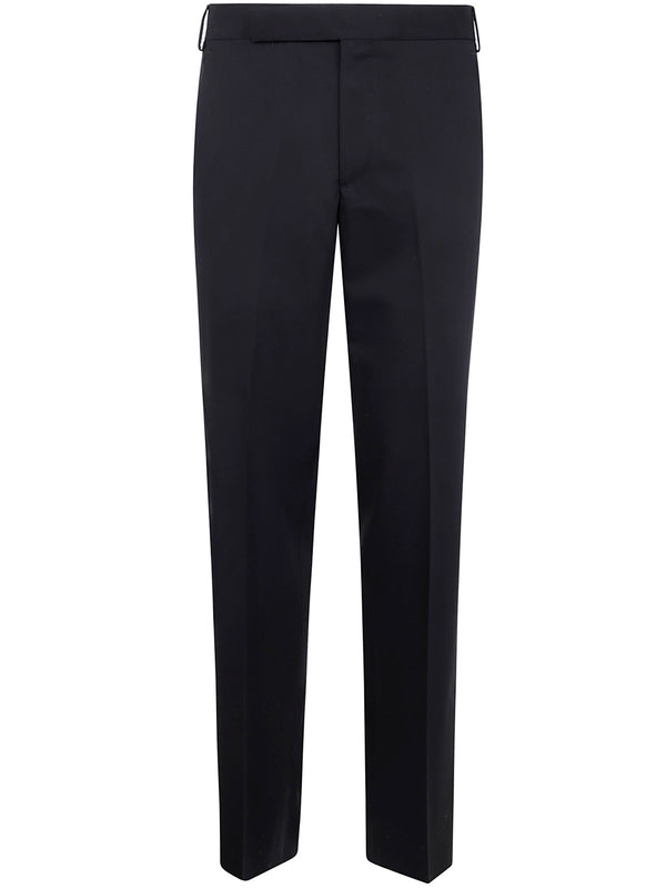 Tapered Wool Tailored Pants