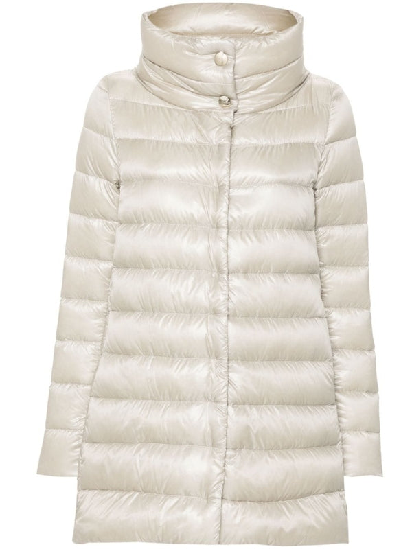 Amelia Quilted High-Neck
  Padding