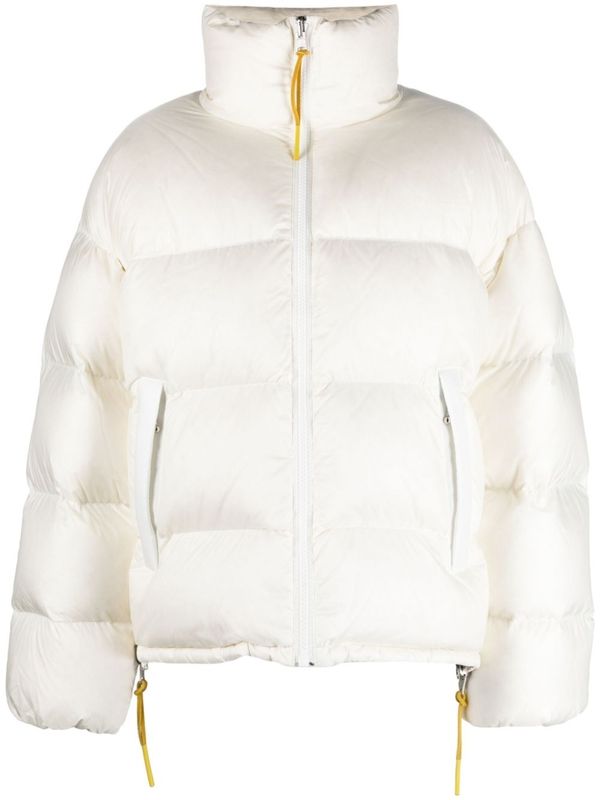 High-Neck Quilted Padded Jacket