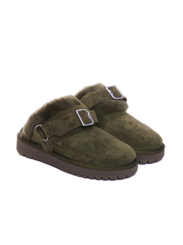 Buckle Fur Detailed Suede
  Bluffer