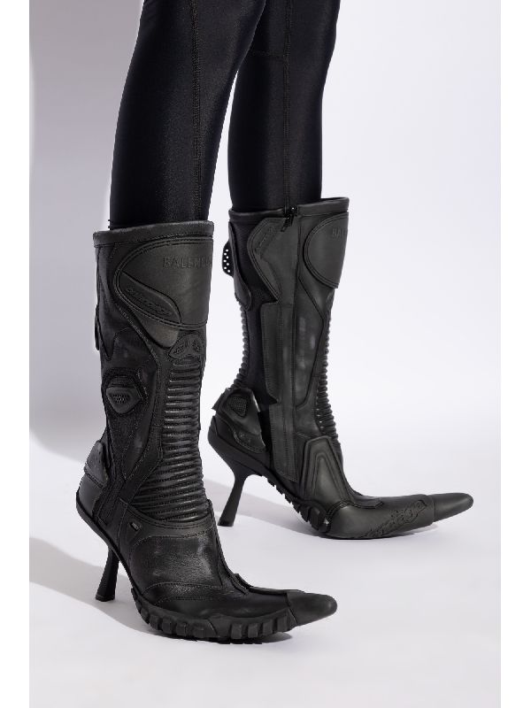 Biker High
  Boots Heel