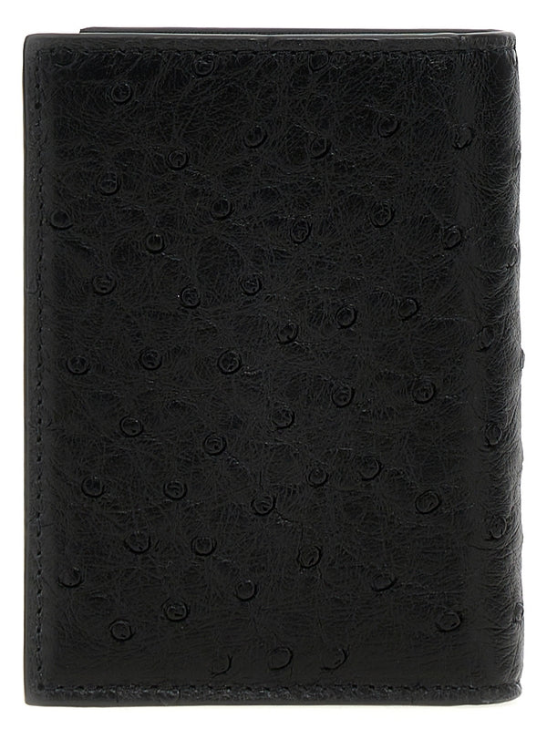 V Logo
  Decorated Leather Bifold Wallet