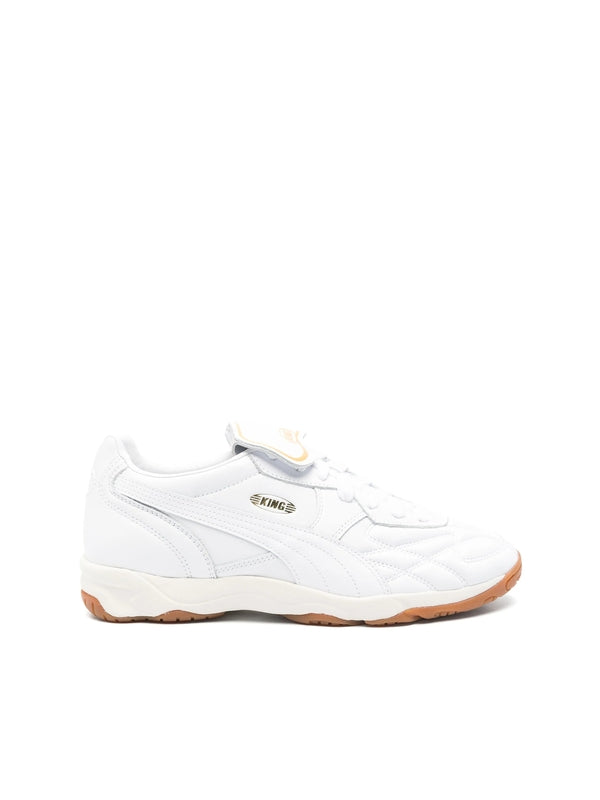 Puma White Low Top Sneakers