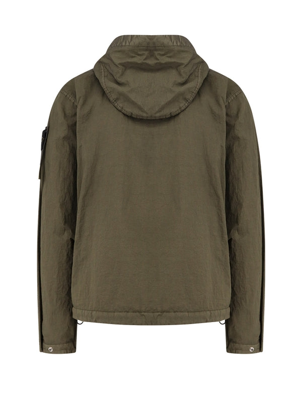 Wappen Patch Nylon Hoodie Jacket