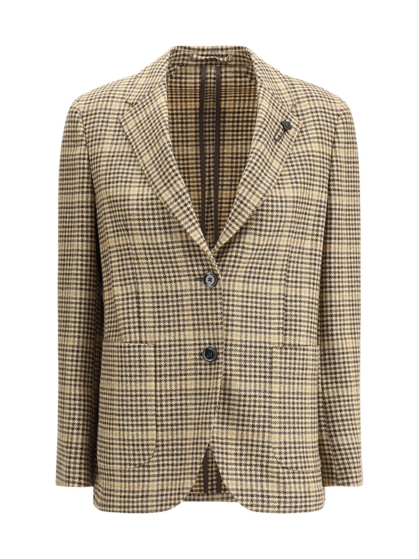 Lardini Beige Tailored Jackets