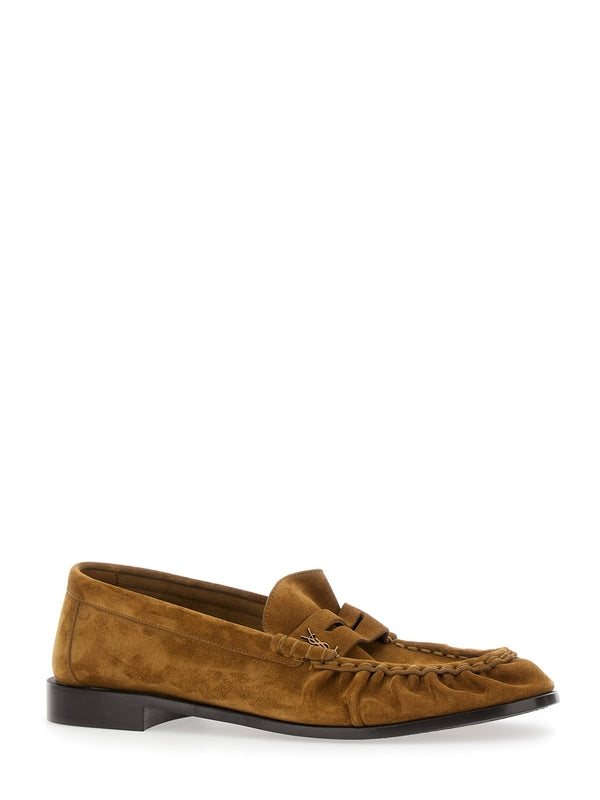 Saint Laurent Brown Loafers