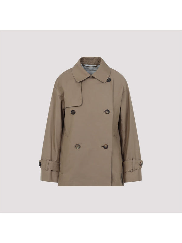 Zeno Short Trench Coat