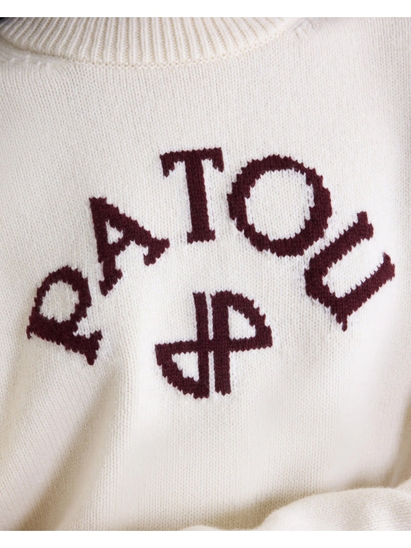 Patou White Knitted
