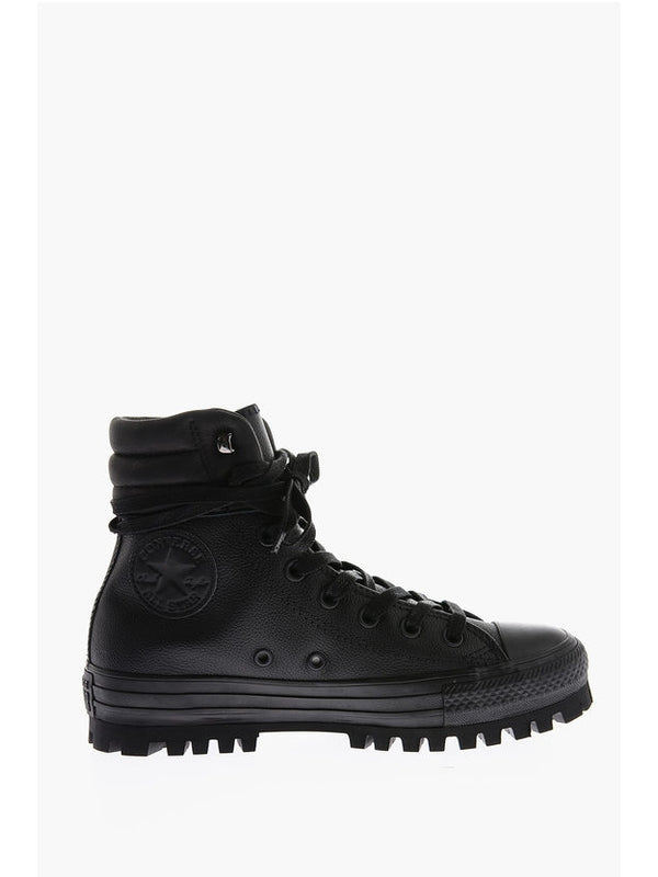 Converse Black High Top Sneakers